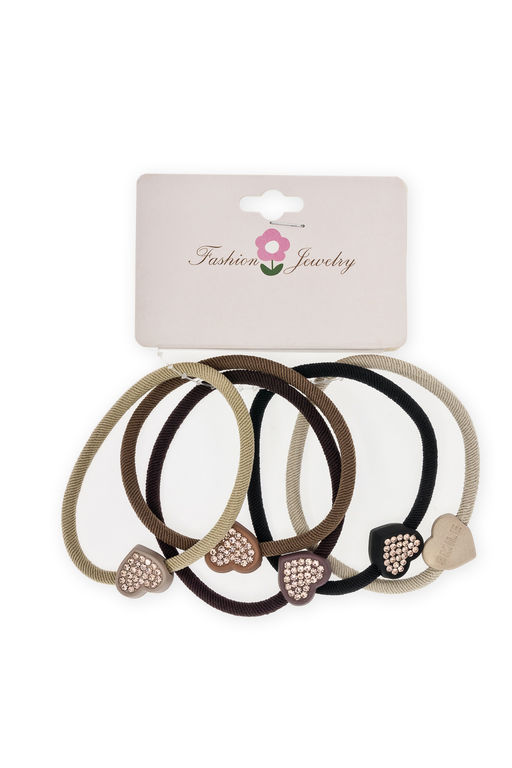 Резинки для волос 5 см (5 шт) SF-7809, ассорти №1 - Больше подарков фото 2