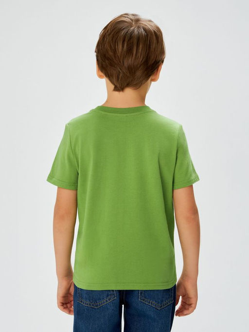 ACOOLA / Футболка детская для мальчиков Alan оливковый  фото 4