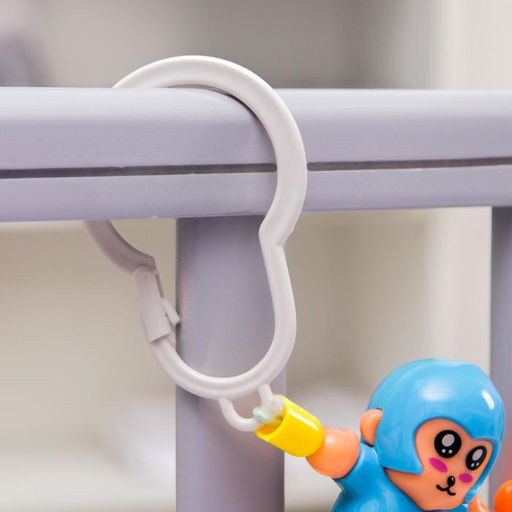 Растяжка на коляску/кроватку Цыпленок, зайчик, обезьянка, 3 игрушки, цвет МИКС, Крошка Я  фото 3