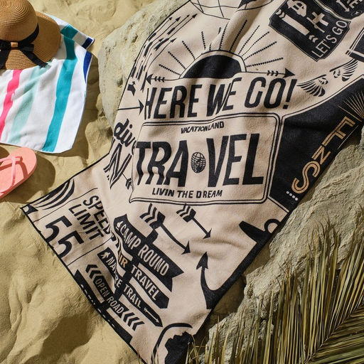 Полотенце пляжное «Этель» Travel, 70×140 см
