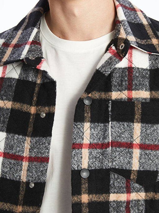 Slim Fit G?mlek Yaka Erkek Mont