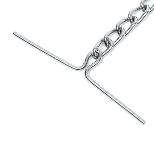 Цепь для привязи собак мелкокалиберная, 1,8 м, толщина проволки 3,5 мм - Пижон фото 5