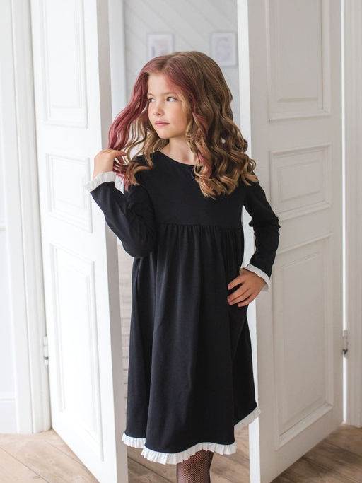 Платье s0163 - Радужный хлопок фото 4