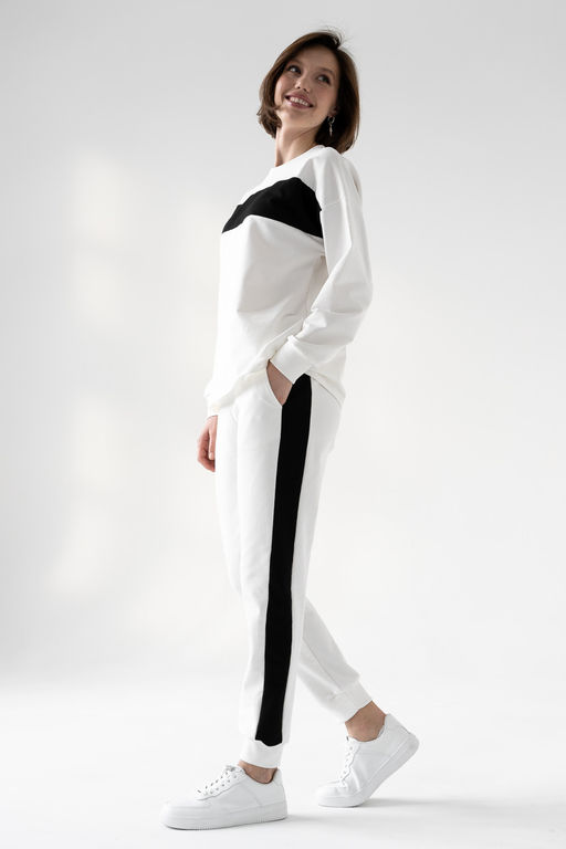 Мягкий уютный костюм из хлопкового футера. - Solo mio фото 11