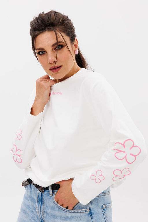 Джемпер ANELLI 1432 белый  фото 5