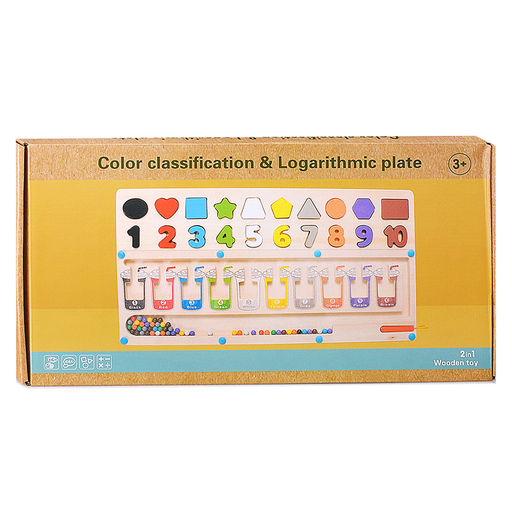 Игра развивающая Цифры и цвета - Щепочка фото 4