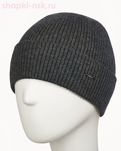 14120 Carbon Шапка мужская (57-59)