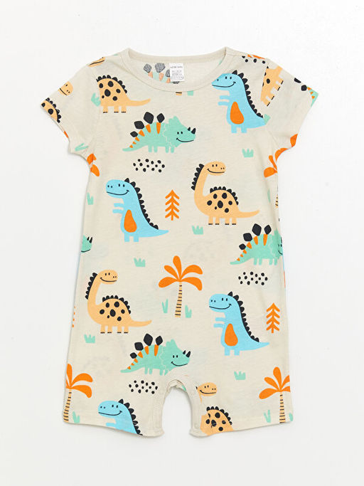 Bisiklet Yaka Erkek Bebek Tulum 2li - Waikiki фото 2