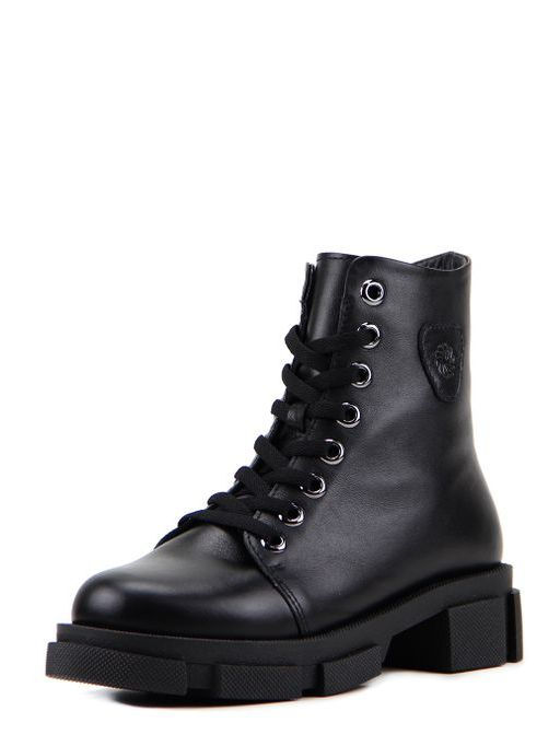 Ботинки EDART 212.21074 bl.black/мех