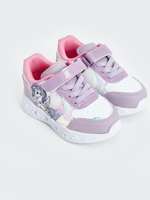 Ba?c?kl? ve C?rt C?rtl? K?z Bebek Spor Ayakkab? - Waikiki фото 2