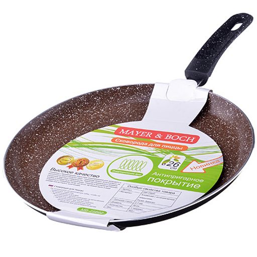 25692 Блинница 26см мрам/кр АП индукц/дно MB (х12) - Mayer&boch фото 4