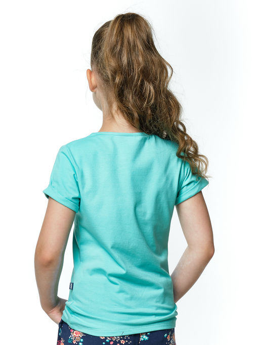 Футболка с принтом UD 2729 сер/мал - Mini maxi фото 11