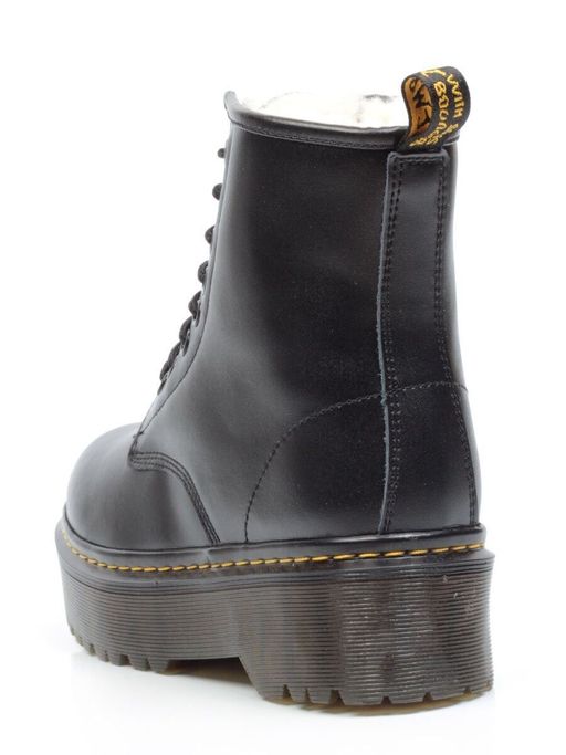 04-MB6022-1 BLACK Ботинки зимние женские (натуральная кожа, натуральный мех) - Фабричный китай фото 7