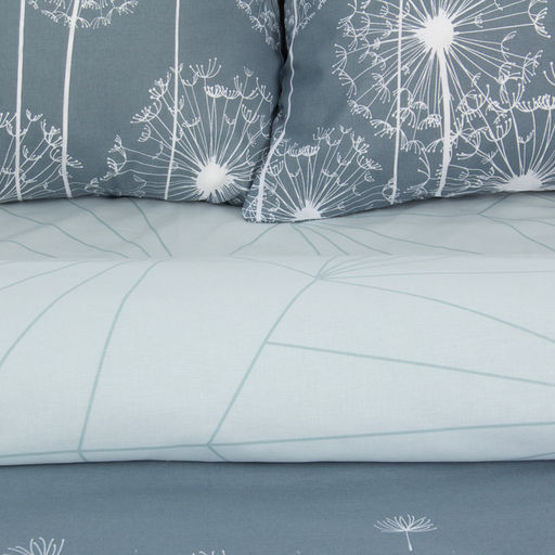 Постельное бельё Этель 2 сп Одуванчики (вид 2) 175*215 см, 200*220 см, 70*70 см - 2 шт  фото 2