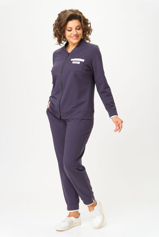 Костюм Bonna Image 889-1/4-Р серо-фиолетовый фото 6