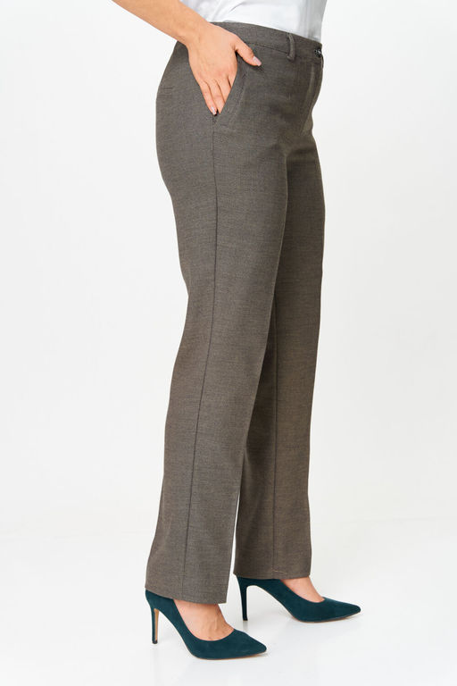 Брюки БелЭльСтиль 609 коричневый  фото 3