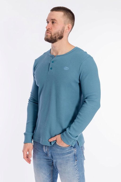 Лонгслив М123062ВШа Индиго