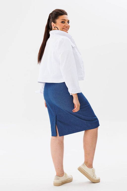 Юбка ANELLI 1410 туманная заря  фото 3