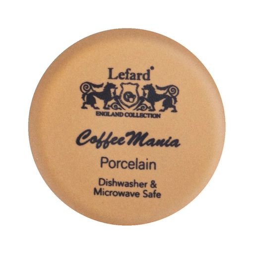 КРУЖКА LEFARD КОФЕМАНИЯ С СИЛ. КРЫШКОЙ, 380МЛ  фото 5