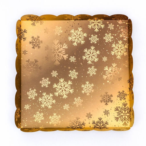 Цена за 5 шт. Коробка для печенья «С Новым годом!», 21×21×3