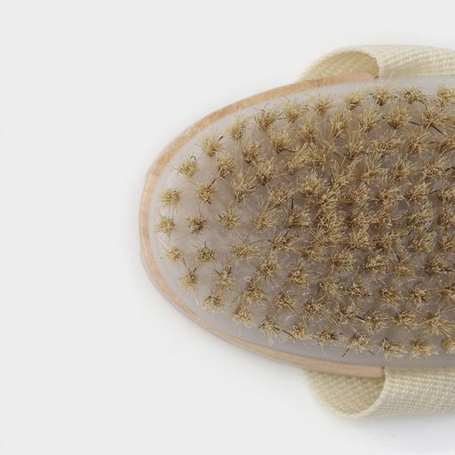 Щётка массажная для тела Доляна, натуральная щетина