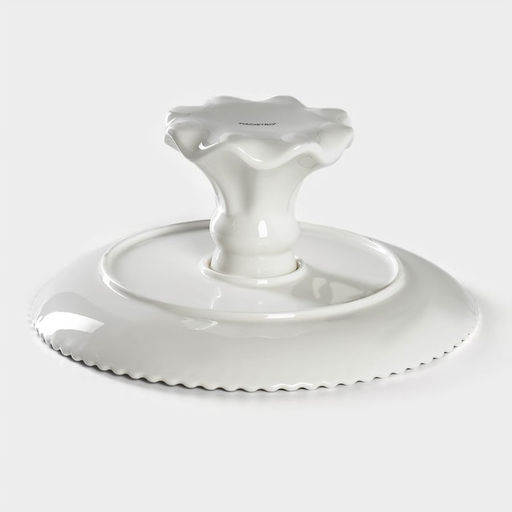Подставка для тортов и десертов Magistro «Лакомка», d=30 см, фарфор