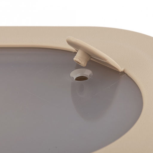 Контейнер для продуктов пластмассовый Нео 1,6л, 23x14,5x9см, прямоугольный, герметичный, с крышкой, латте, клапан для выпуска пара, подходит для СВЧ (Россия) - Домашняя мода фото 5