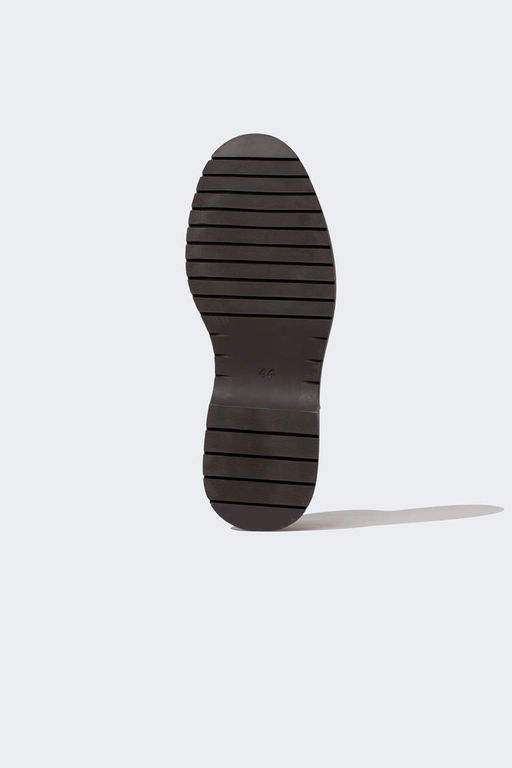 Мужские ботинки челси из искусственной кожи на высокой подошве - Defacto фото 4