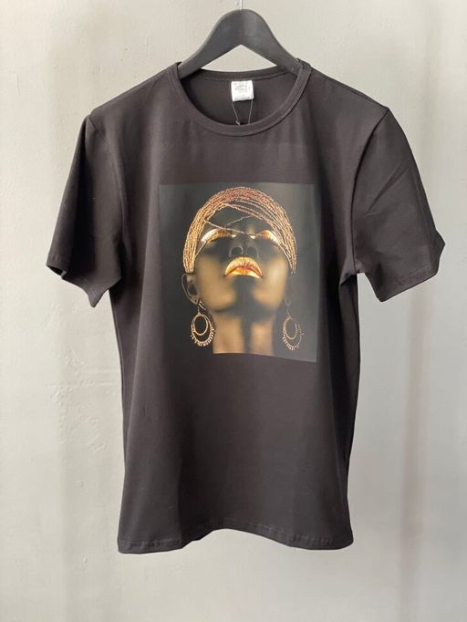 ВЫСОКОЕ КАЧЕСТВО Футболка с принтом 95% ХЛОПОК