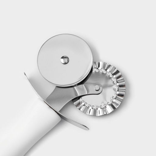 Нож для пиццы и теста Доляна Style, 18.5 см, ручка soft - touch, МИКС фото 5