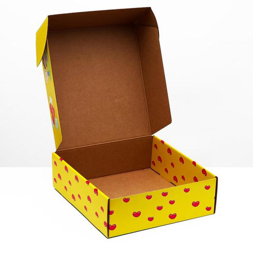 Цена за 5 шт. Подарочная коробка Любовь это..., зелёная, 28,5 х 9,5 х 29,5 см - UPAK LAND фото 3