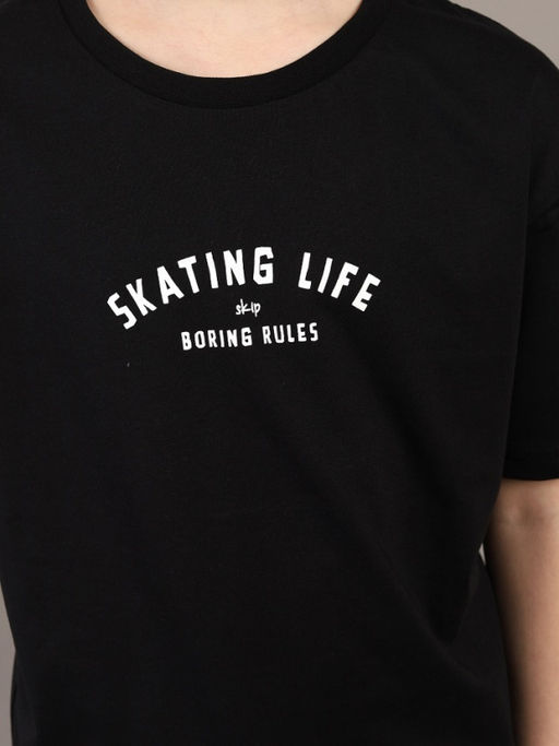 CRB wear / CSJB 64120-22K Футболка для мальчика,черный/Ex.Cherubino  фото 4