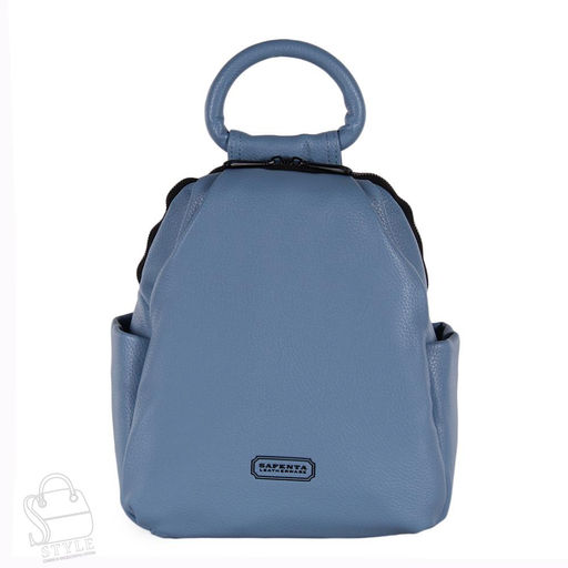 Рюкзак женский 670102 blue Velina Fabbiano-Safenta/30 в Новосибирске