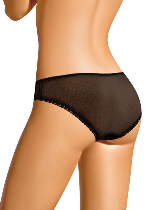 CLE B819 Трусы жен.(Кружево хл) чёрный - Clever wear фото 2