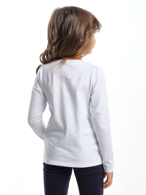 Футболка (лонгслив)	 UD 3230 белый - Mini maxi фото 2