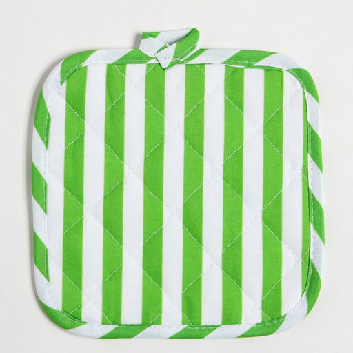 Прихватка Доляна цвет зелёный 17х17 см, 100% п/э  фото 3