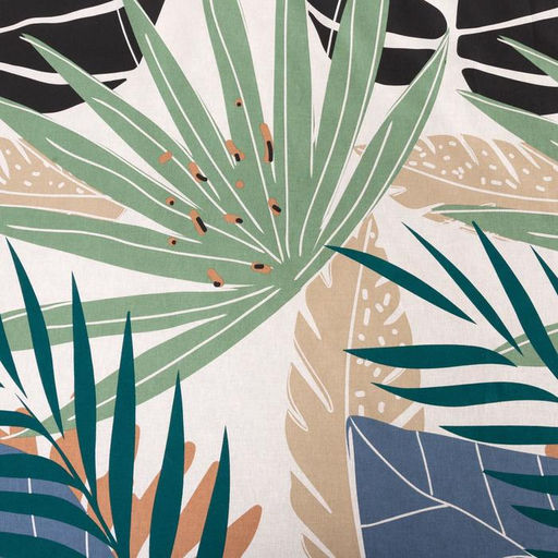 Постельное белье Этель 2 сп Colored tropics (вид 2) 175*215 см, 200*220 см,70*70 см -2 шт  фото 4