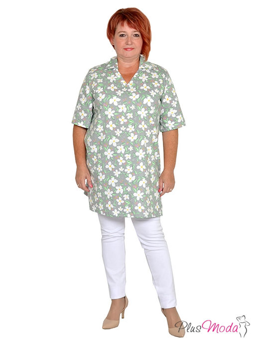 Туника Модель №1345 размеры 44-84 - Plusmoda фото 5