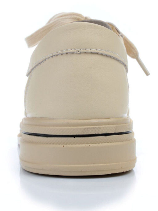 03-PDXL 95-3 BEIGE Полуботинки спортивные женские (натуральная кожа)