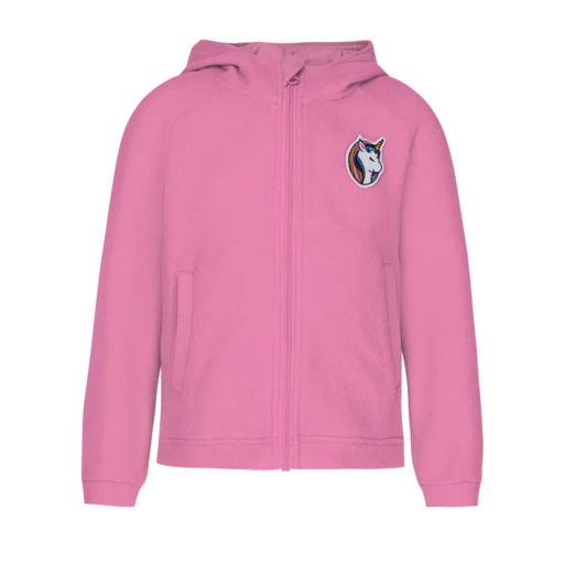 Кофта (худи) с капюшоном на молнии д/дев. Единорожка - Oldos фото 3