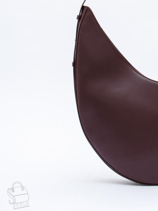 Сумка женская кожаная 1032M wine red Polina&Eiterou  в Новосибирске