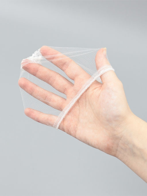 Сетка - фильтр для еды, на раковину, одноразовые, набор 100 шт., 6×8 см, белые