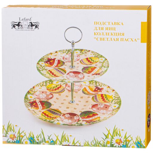 ПОДСТАВКА ДЛЯ ЯИЦ КОЛЛЕКЦИЯ СВЕТЛАЯ ПАСХА 18/25 СМ - Lefard фото 2