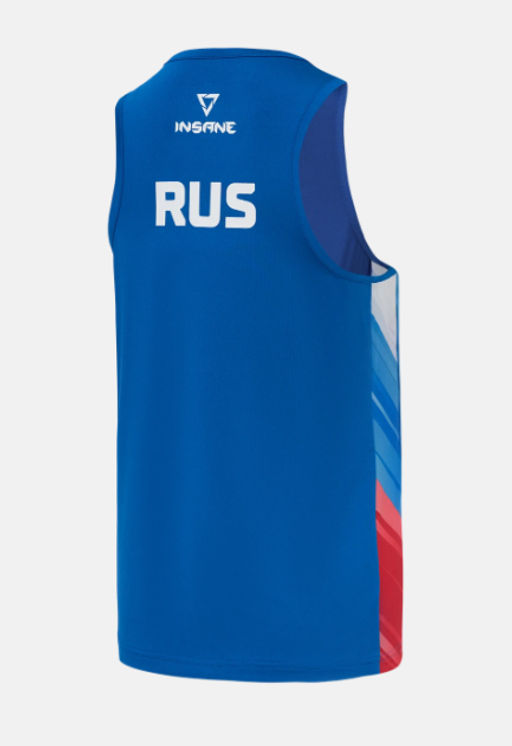 Майка боксерская женская INSANE RBF IN25-BF1000, синий  фото 3