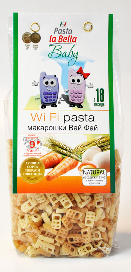 Pasta la Bella Baby Макарошки Вай Фай 250гр.