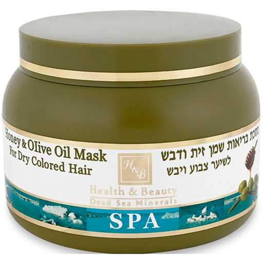 Health&Beauty 301 Маска д/сух.окраш.волос с Оливковым маслом и Медом 250мл банка