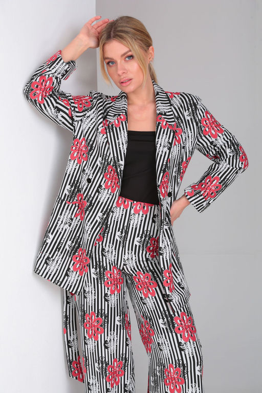 Костюм DOGGI 2902 полоска+принт  фото 4