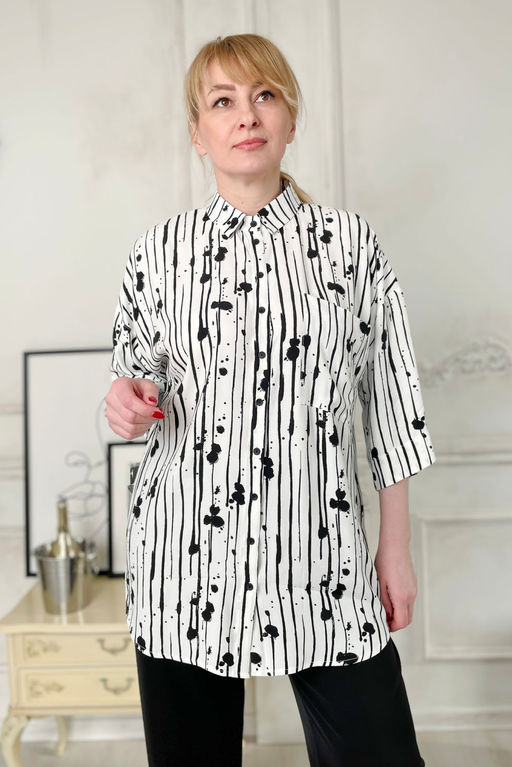 Блуза Rumoda 2197 белый  фото 10