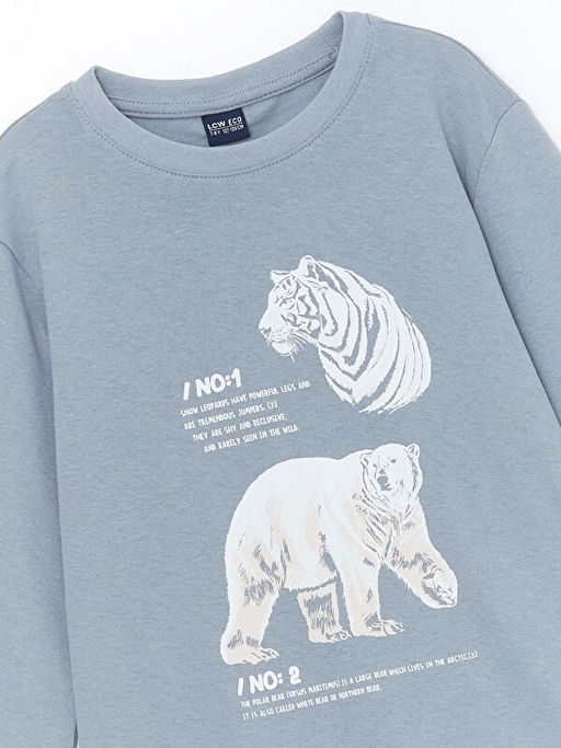 Bisiklet Yaka Erkek ?ocuk Ti??rt - Waikiki фото 2