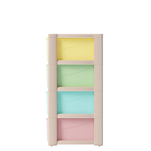 Комод "Колорит" 4-х секцион. широкий (цветной)